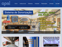Tablet Screenshot of apel.com.br