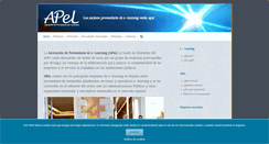 Desktop Screenshot of apel.es