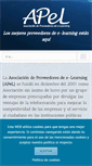 Mobile Screenshot of apel.es